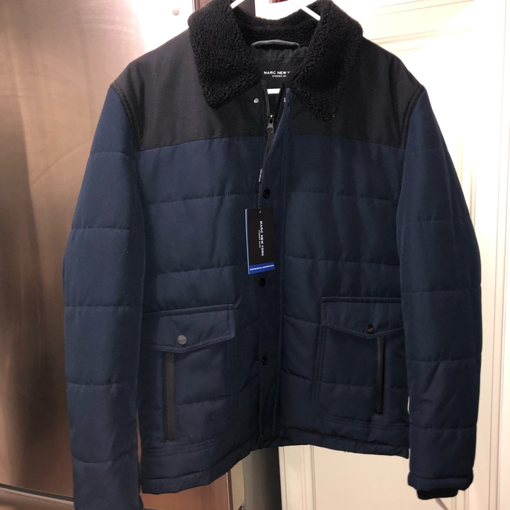 ANDREW MARC NEW YORK MENS QUILTED JACKET 😍